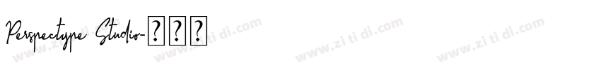 Perspectype Studio字体转换